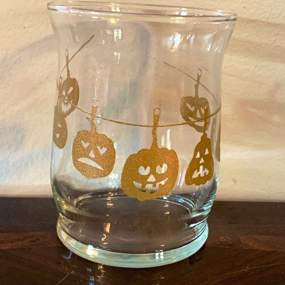 Hurricane Glass Halloween Decor